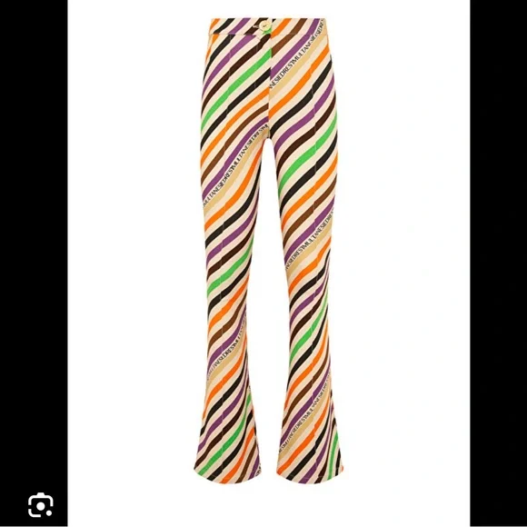 SIEDRÉS Striped Flare Pants